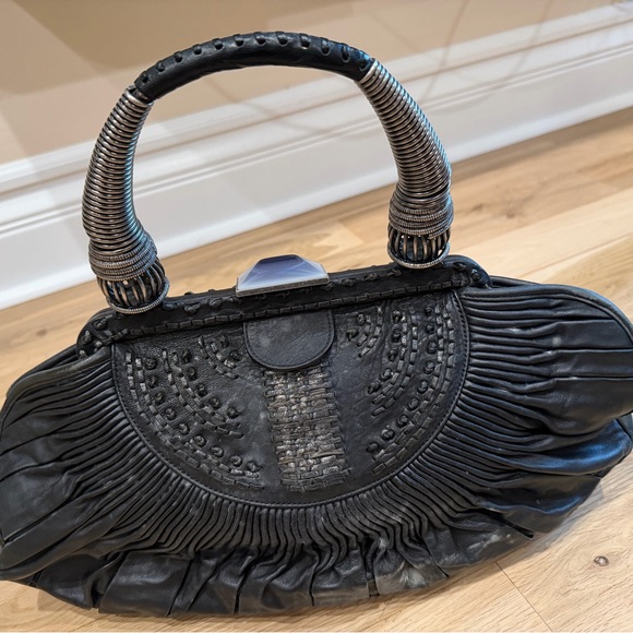 Dior Black and Silver Shoulder Bag - Picture 3 of 8